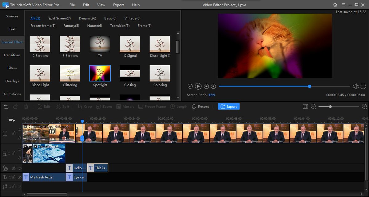 ThundersoftE's tweet image. ThunderSoft Video Editor Pro for Mac, an easy to use video editor for macOS, provides Video Studio and Toolkit modes for both advanced and basic editing, suitable for beginners. Free Download:
thundershare.net/mac-video-edit…