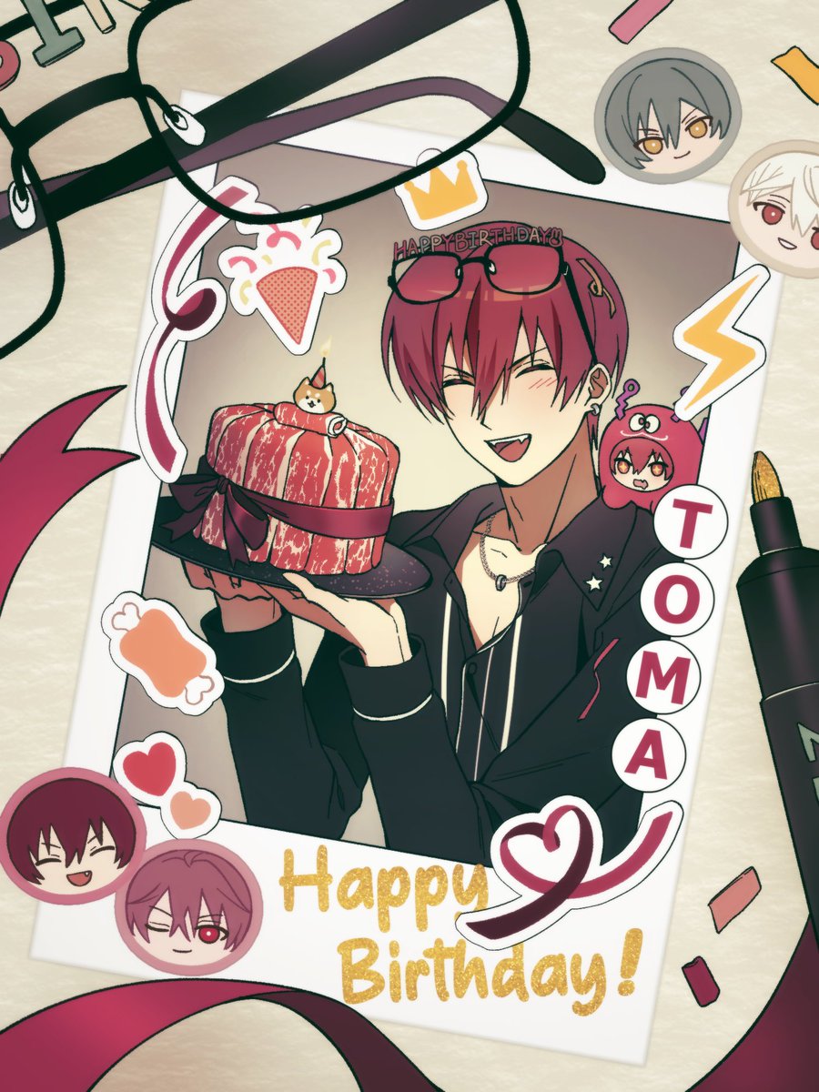 🍖🎂🐶
#狗丸トウマ生誕祭2025
