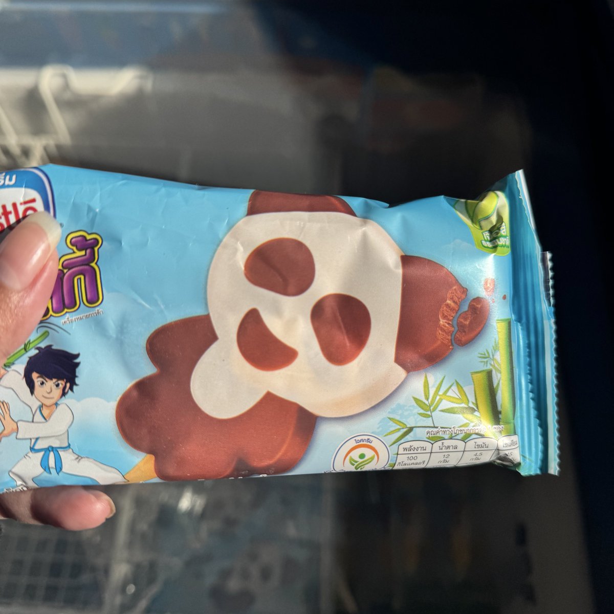 nongjakekub's tweet image. มาแล้วคร้าบ กินแล้วเรียบร้อย หมาแพนดี้ หมีแพนด้า 🫡