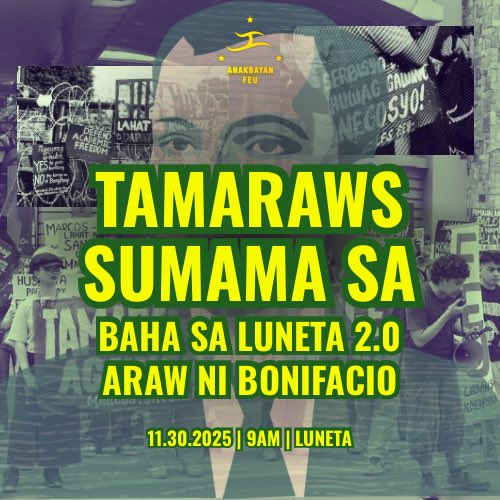 Anakbayan FEU tweet media
