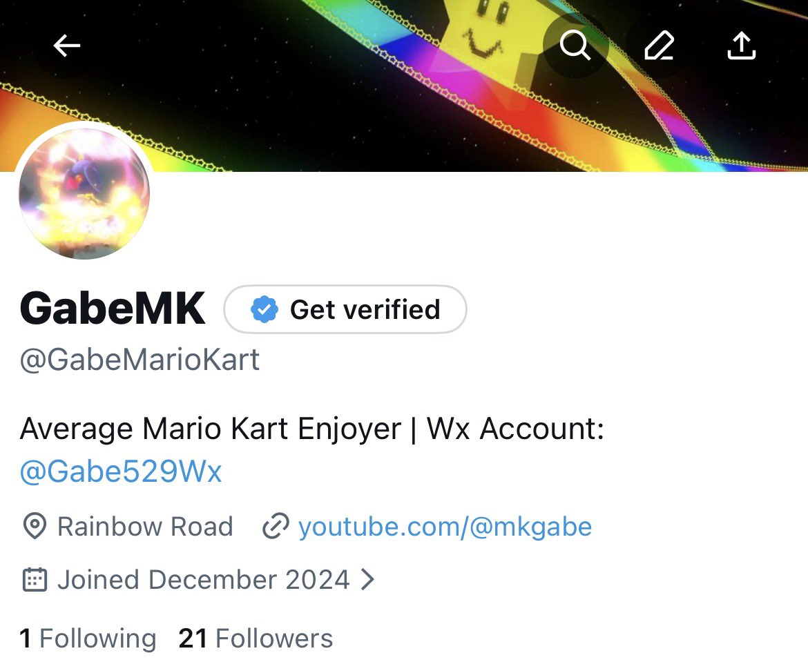 No more Mario Kart content on this account. From now on that moves over to <a href="/GabeMarioKart/">GabeMK</a>. If you like Mario kart, follow it, or don’t, I’m not your dad and I can’t tell you what to do.