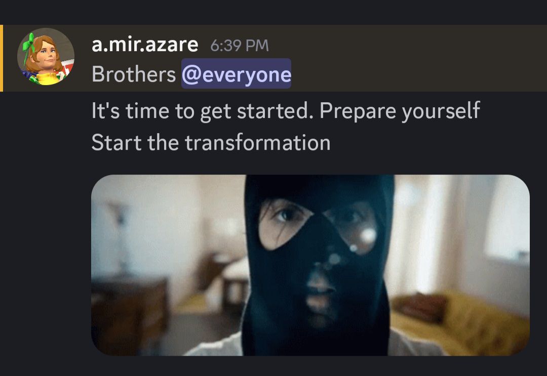 ellie_triforce's tweet image. This guy Amir Azare is the same dude that tried to impersonate me to get into Shads server.

I didn't know why at first but.. I can see why now. 
Luckliy, Since I am friends with Shads, I reported this to him and he took care of the situation.
