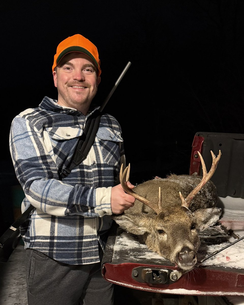 On my 10th day, I had an opportunity and took the shot. Couldn’t be happier with my Remington 700 .308 and my lucky signed Ted Nugent hat. God has blessed me more than I deserve. God bless the U.P.