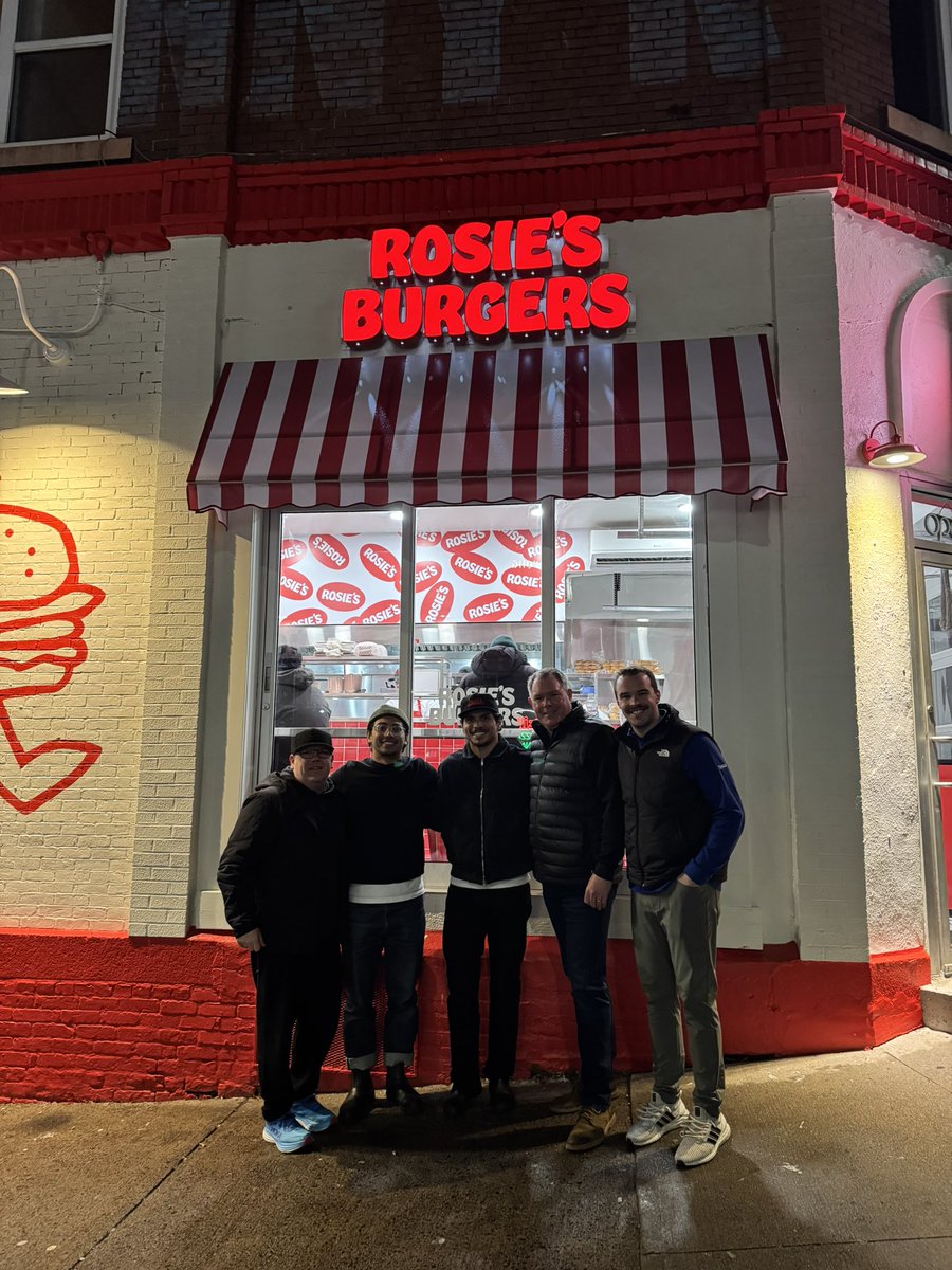 Tonight…the Sneak Peek of all Sneak Peeks….Thank You Jamie <a href="/SyscoCanada/">Sysco Canada</a> for joining <a href="/RosiesBurgers_/">Rosies Burgers</a> $HBFG $HBFGF $HBFGF #MomsMochaPudding 🔥🍔 #Halifax 

$QSR $MTY $MTY.TO $SHAK $MCD $EAT $YUM $MEQ.TO $TVK.TO $ATD.TO $BROS $WING $ORLY $PATK $POW.TO $CM $BS