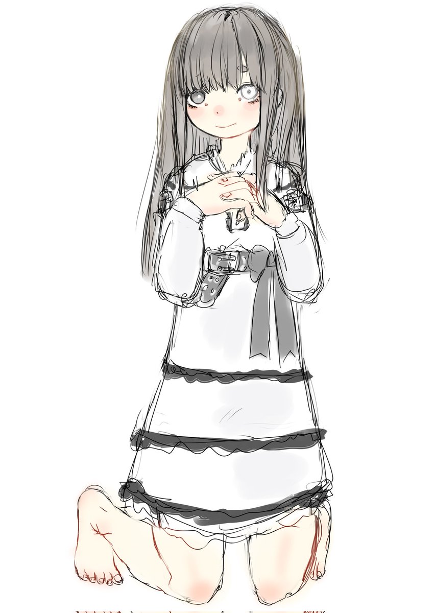 リクエストの絵です 過去の絵です。 #絵 #illust