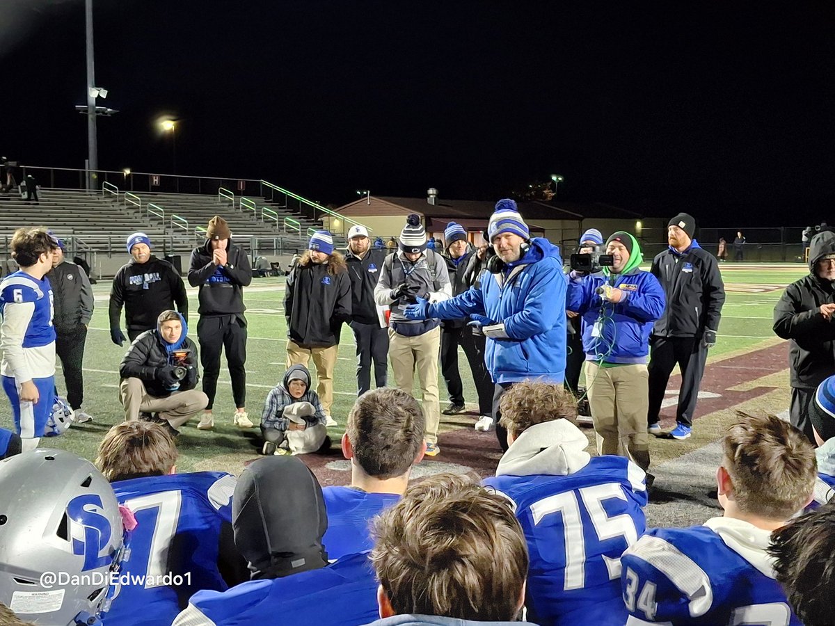 PIAA Class 4A Semifinals <a href="/SolehiSpartans/">So. Lehigh Athletics</a> vs <a href="/OHara_Football/">O'Hara Football</a> 
Coach Sams addresses team 

<a href="/PaFootballNews/">Pennsylvania Football News</a> <a href="/SLSpartanNation/">SouthernLehighSports</a> <a href="/CoachWeaver3/">Coach Andy Weaver</a>