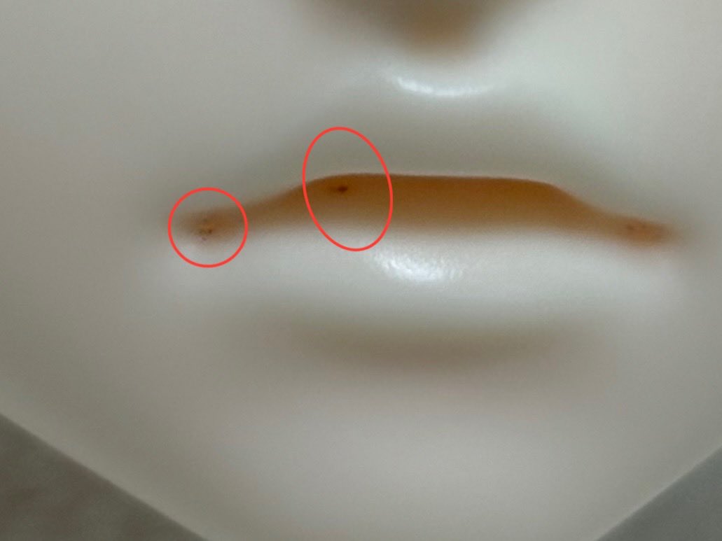 sambbo_o's tweet image. #트인덕장터
리틀모니카 소피아 노멀 헤드(노메이크업) 운포 5.5에 판매합니다.
- 연습용, 가벼운 플레이용으로 추천 
- 중고 구매 후 1회 메이크업 후 세척. 잔여물있습니다.(가격감안)
- 인증서x 디폴박스o
- 발매시기 미상, 24년도 노멀과 비교 시 조금 더 진하나, 호환 가능