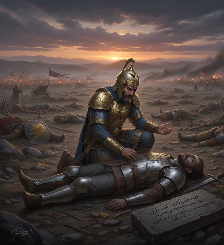 درسی کوتاه از شاهنامه:

 تا روز فروپاشی و پایانِ جمهوری اسلامی در یاد داشته باشید که نافرمانی و کوچک شمردن فرمان‌های شاه، خیانت و به تباهی کشاندن ایران خواهد بود.

در نبرد با ارجاسپ، اسفندیار سپاه را به کمین کردن و پیش‌نرفتن فرمان می‌دهد.
گُرَزم و چندین سردار شتاب‌زده، گمان بردند