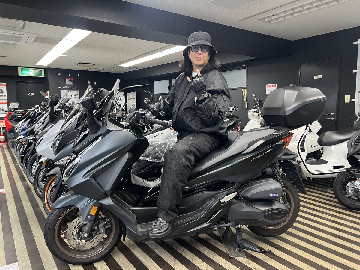 キャンセルの為再々出品フォルツァ ゆーいちさんフォルツァが中古車de買えちゃいます🤘 11/30 応募