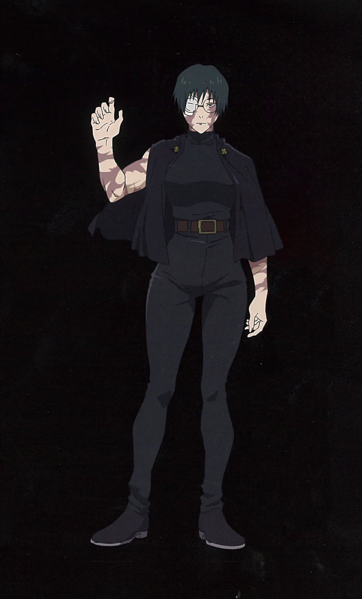 Go_Jover's tweet image. MAKI CHARACTER DESIGN 
JUJUTSU KAISEN SEASON-3