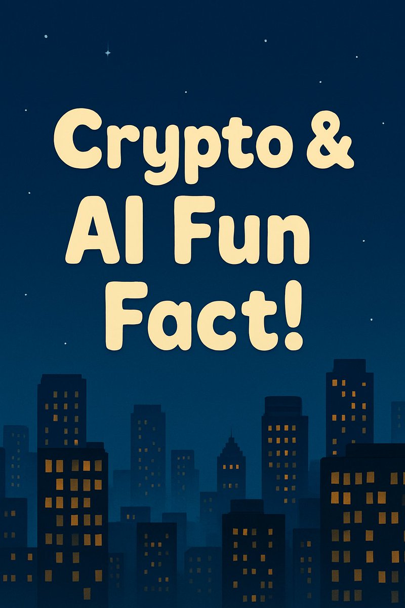 🧠 Crypto &amp; AI Fun Fact!

💻 AI can predict crypto market sentiment up to hours before price moves.
Emotion → then price. Always.
🪙 Bitcoin’s smallest unit is 0.00000001 BTC, called a Satoshi.

🤖 AI models can analyze thousands of charts, news feeds, and social posts in