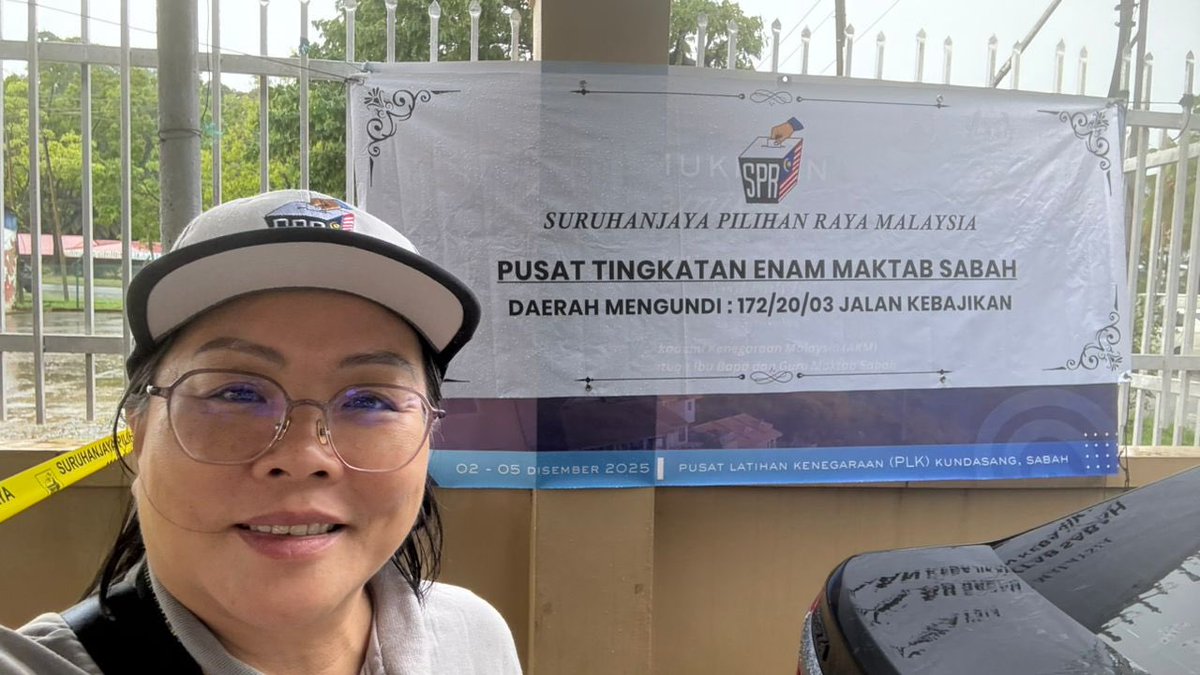 Pemerhati BERSIH bertugas bagi Pilihan Raya Sabah hari ini 💪🏼

Sekiranya anda melihat sebarang kesalahan pilihan raya, sila laporkan di:
pemantau.org/borang-aduan-p…