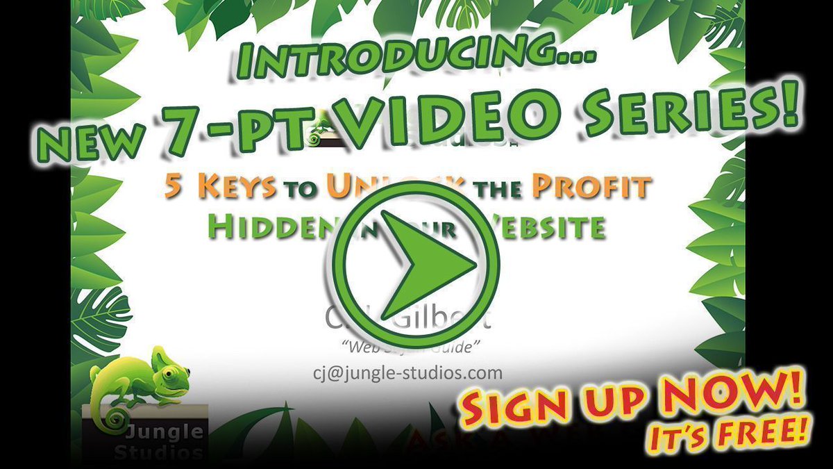 cjgilbertwebpro's tweet image. FREE #DIY Mini-Course!

Make your Website WORK for your #SmallBusiness!
CJ&apos;s #FREE #Virtual #Business #Workshop is packed with important business information, challenging questions, enlightening exercises + bonus resources!
buff.ly/L11pLy9

#businesstips #sales