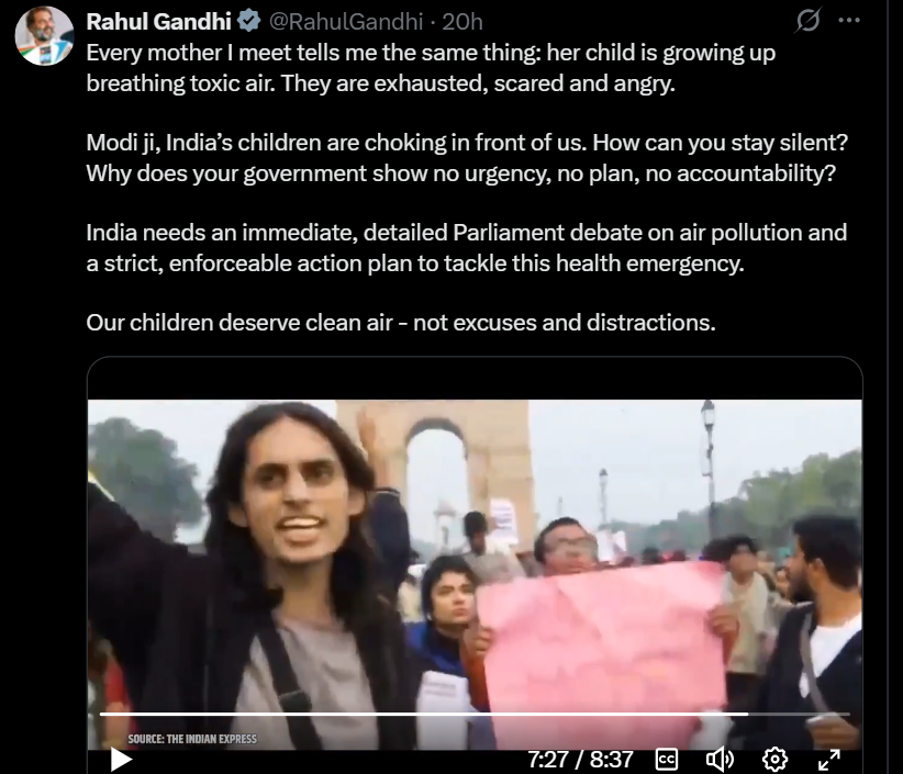 pulkitnpc's tweet image. पहली बार विपक्ष ने एक महत्वपूर्ण विषय उठाया है, और आठ मिनट की वीडियो में से एक फ्रेम निकाल कर उसपर &apos;हिडिम्बा सपोर्टर राहुल&apos;, &apos;अक्षय की चूChiयाँ&apos; टाइप बकवास करके कुछ स्वघोषित राष्ट्रवादी मजे ले रहे हैं।

कोई नहीं कह रहा कि इस विषय के लिए सरकार गिरा दो या राहुल गाँधी को PM बना दो,…