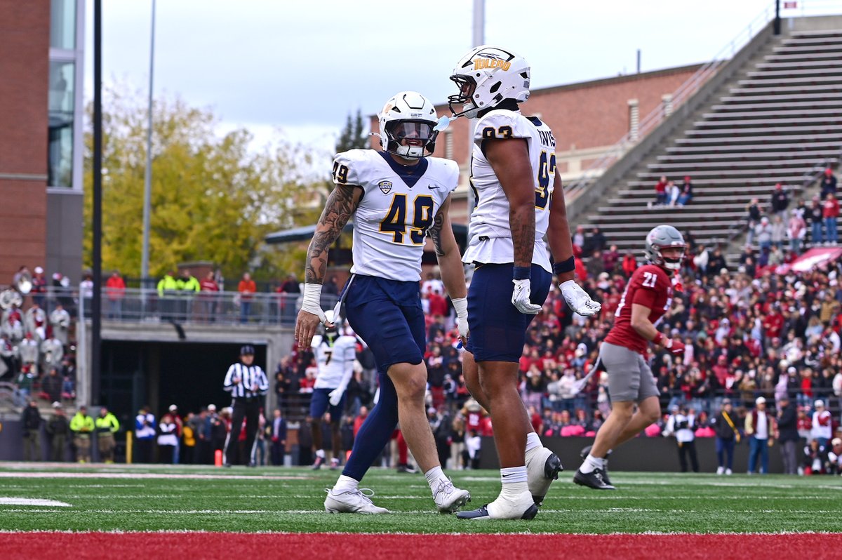 The Toledo defense this season:

<a href="/PFSNcollege/">PFSN College</a> Defensive Impact Grade: 88.9 (7th nationally)
Yards allowed per play: 3.8 (T1st)
Points allowed per drive: 0.90 (3rd)
Defensive Rush Success Rate: 66.2% (T8th)
Defensive Pass Success Rate: 71.7% (1st)
Opp. 3rd/4th Down Conv. Rate: