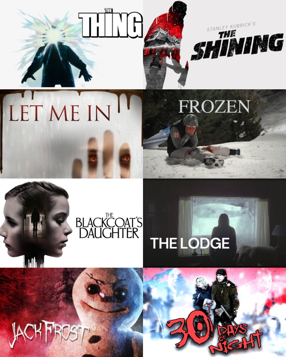 Pick 3 movies taking place in the snow ❄️