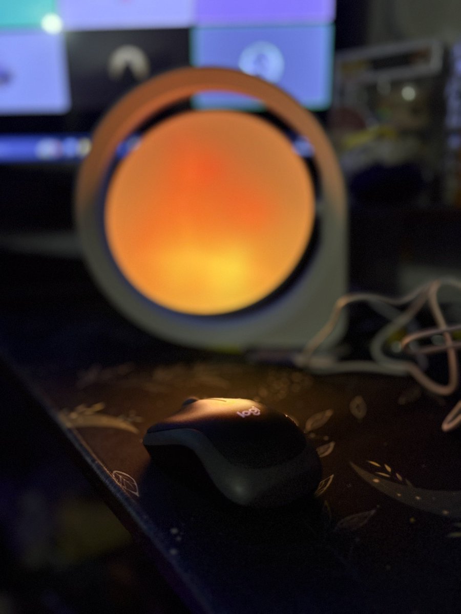 N3rdCandy2's tweet photo. DND, a heated blanket, and a new sun lamp that can look like a fire.
Life can’t be any better. https://t.co/JRphAQDcxs