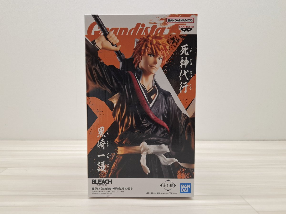 m_t_amuse's tweet image. 万代書店高崎店 プライズ情報②
 
大人気プライズフィギュア、

✅BLEACH_ Grandista －KUROSAKI ICHIGO－

ただいま当店で絶賛稼働中です💪✨
皆様のご来店、心よりお待ちしております❕☺️

#万代高崎