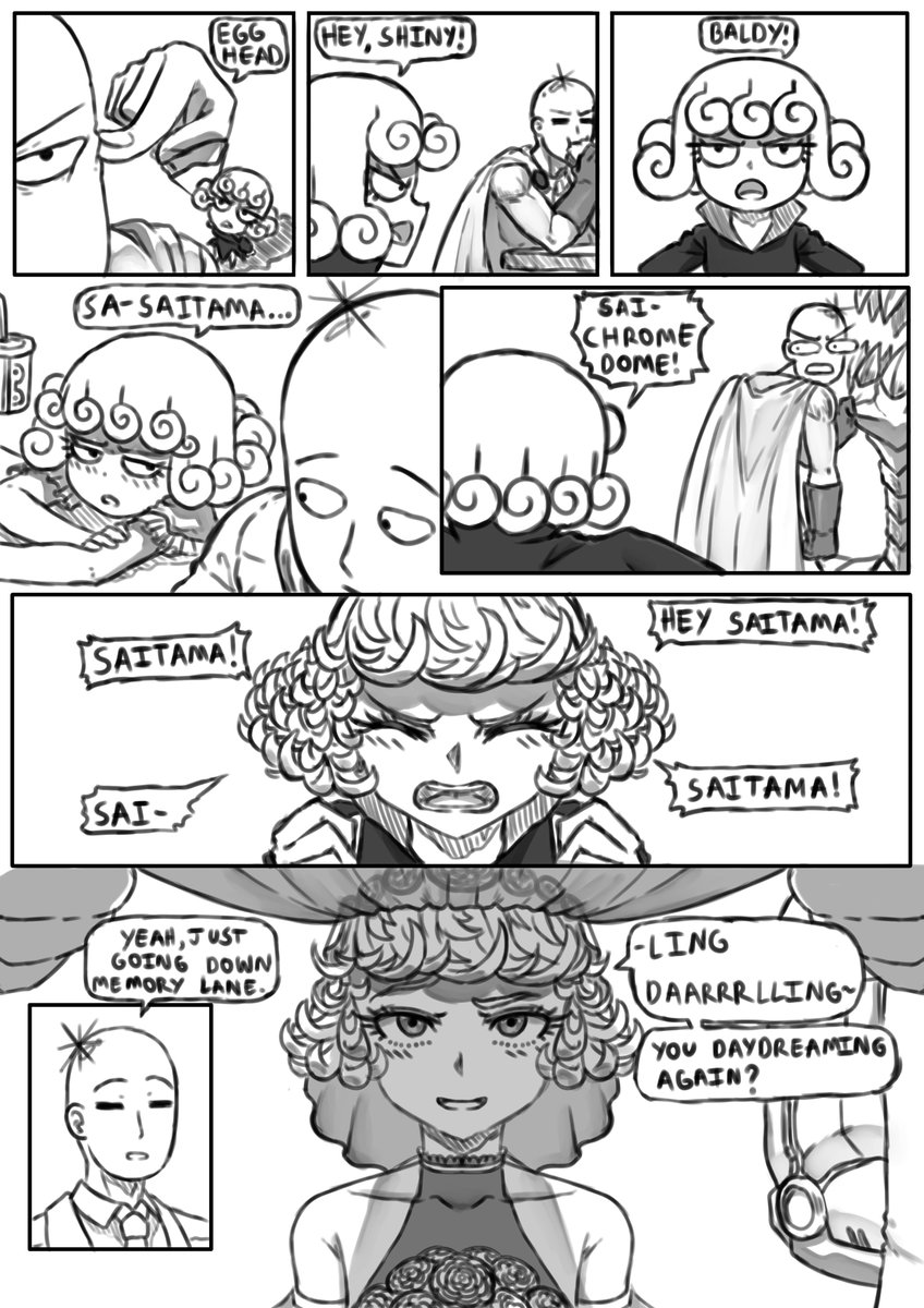 Different kind of eggs on Saturday sketches🥚
#OnePunchMan #manga #saitatsu #tatsumaki #saitama