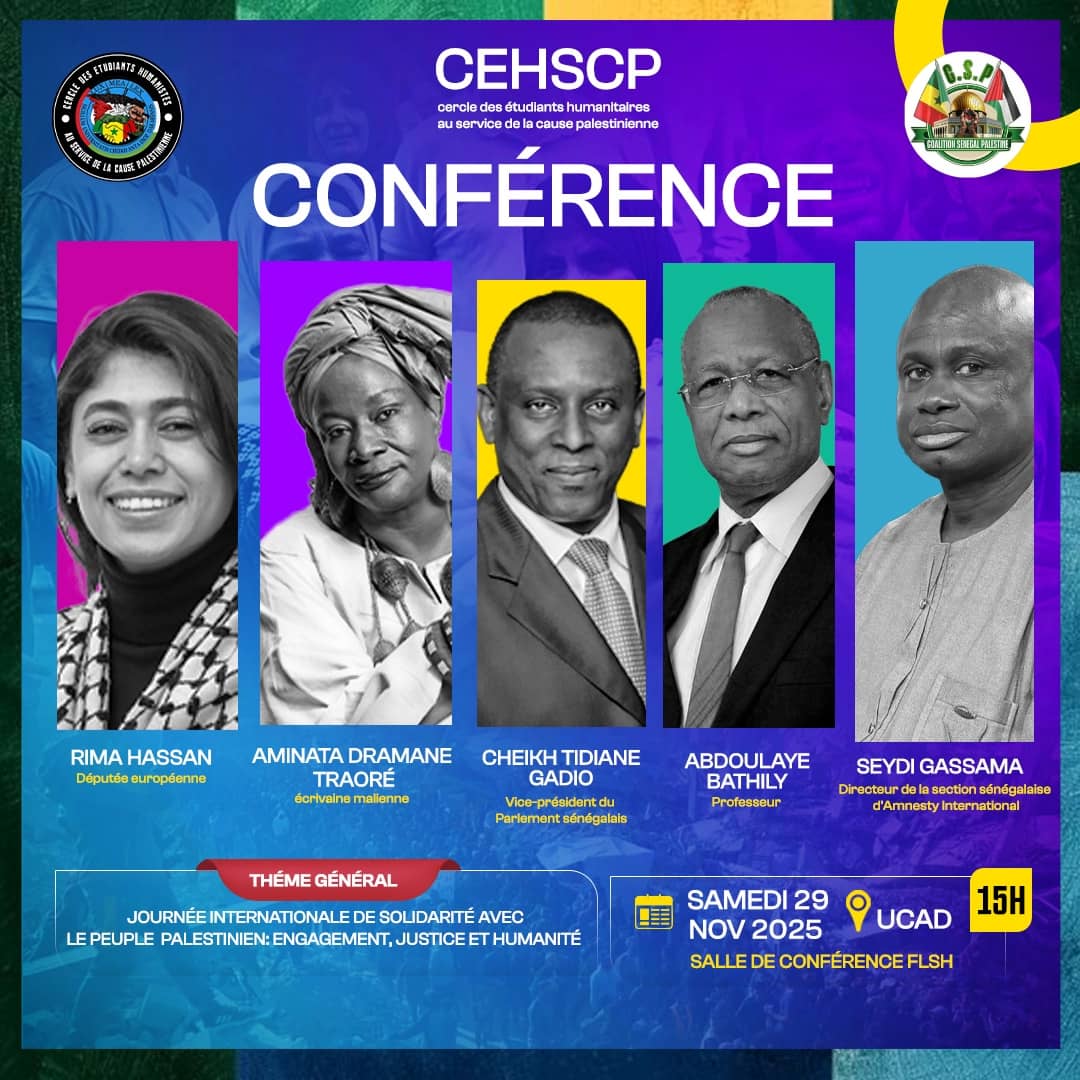 Venez débattre avec nous dans le cadre de la journée de solidarité avec le peuple palestinien.