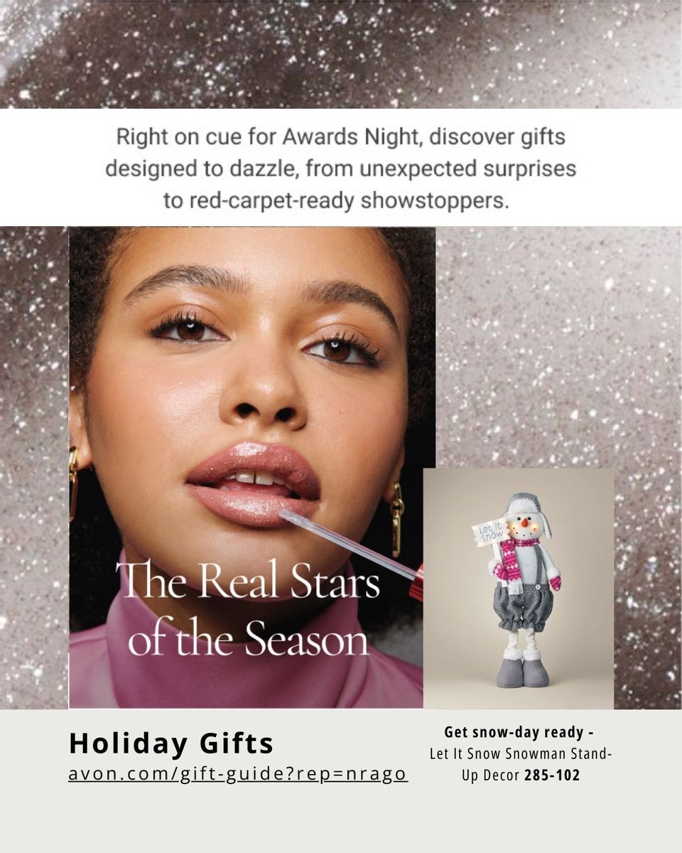 Showstopping Gifts that’ll Steal the Spotlight

Just in time for Awards Night: Dazzling Gifts - avon.com/gift-guide?rep…