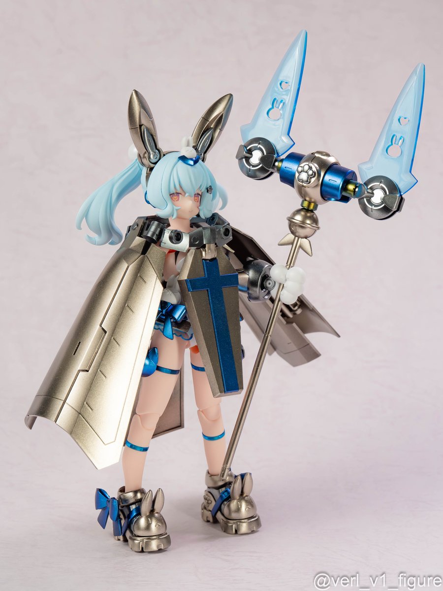 verl_v1_figure's tweet image. #今月作ったプラモ晒そうぜ
神官なトゥちゃんですー。