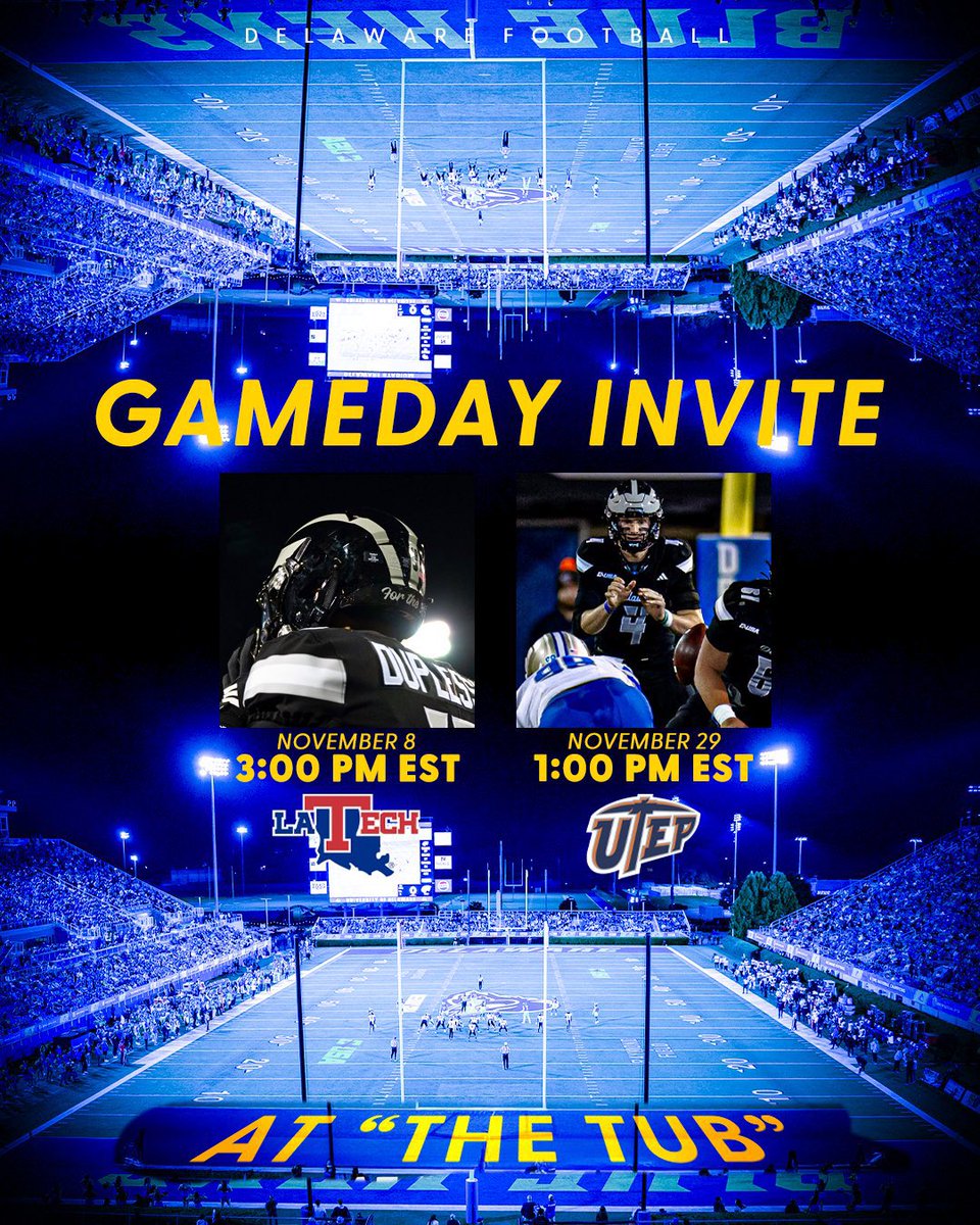 Joey_cleaver12's tweet image. Excited to be attending @Delaware_FB tomorrow vs UTEP! 

@Rocco_DiMeco @BenRubenstein_ @ryancarty10 @_nickhunterr12 @Coach_NoahPlack