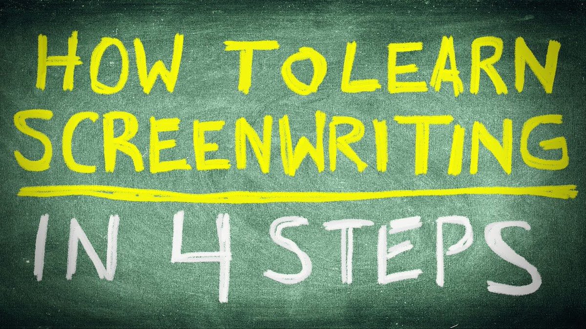 filmcourage's tweet image. How To Learn #Screenwriting In 4 Steps 
buff.ly/ucGch8E 
#writers #scriptwriting