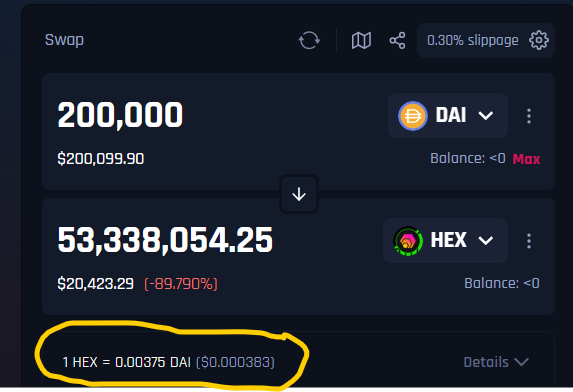 RealIMMORTAL333's tweet image. It takes less than $200k to send #BitcoinHEX up 10X

#PulseChain $PLS $PLSX $HEX