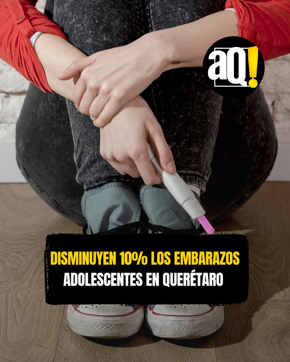 👶Disminuyen 10% los embarazos adolescentes en Querétaro 📉

En 2024 se registraron 3 mil 509 embarazos adolescentes en Querétaro. 🛑✨

Revisa la información aquí 👉wp.me/p8iMZT-10qR

#Querétaro #EmbarazoAdolescente #Salud #Prevención
