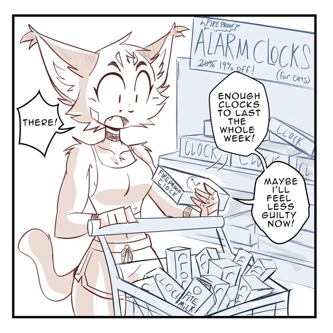 she never runs the clock out ! 
