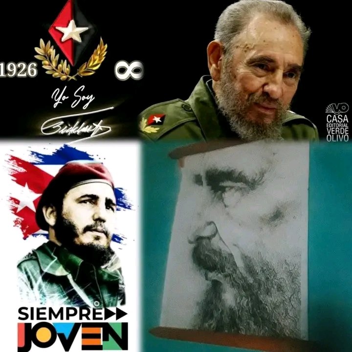 El más gigante de todos los tiempos.
#100AñosConFidel