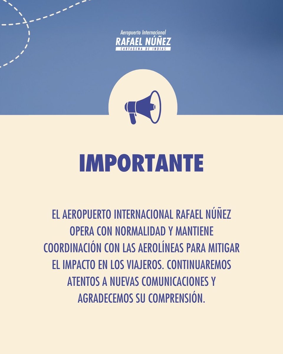 Atención viajeros, información importante.