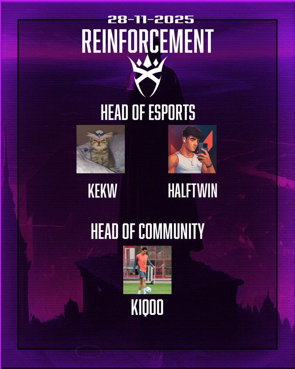 🏛️ The empire grows. We’ve merged with Lotos Esports, strengthening our rise!

Welcoming to our new leaders: 

・<a href="/LTS_KekW/">EPX KekW</a>  &amp; <a href="/halftwin_pbj/">halftwin</a>  as Heads of Esports

・<a href="/KiqoEU/">EPX Kiqoo</a>  as Head of Community!

A new era begins, follow our new X home: <a href="/EmporXNation/">EmporX Nation</a> ⚔️