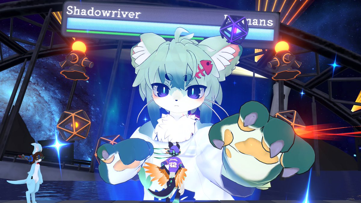 Good afternoon to you! Hope the holidays have been treating you well! Yesterday I hosted another Surprise event at <a href="/ElAlbaVRC/">El Alba -VRChat Community-</a> and we played Gigas! A very well created and super fun VRChat game. We had a fantastic time together and we all put up a dang good fight, haha. 😆 🥰