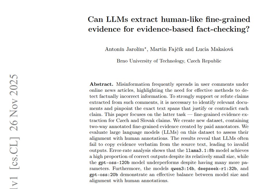 evidence paper snippet