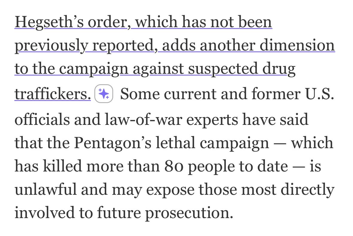 An object lesson in the dangers of this weird, in-line AI that the Washington Post is placing in its articles. The AI speculates—wrongly—about why this information, aka a scoop by two of the Post’s best reporters, hasn’t been previously reported.