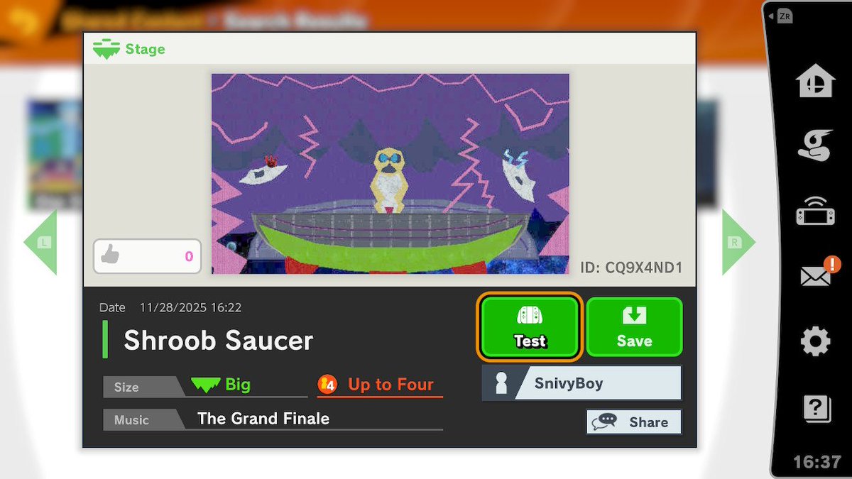 BoySnivy's tweet photo. It's Mario &amp; Luigi Partners in Time's 20th anniversary! Showing my custom stages again because celebratory https://t.co/KgkgIE49Kh