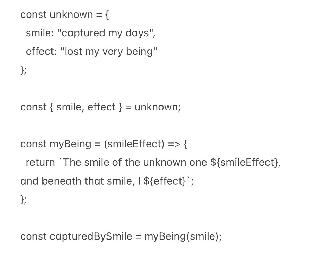 NNY_nour's tweet image. Wait... 

What if that meant to imply in fact Ivan&apos;s function (which is Ivan himself) couldn&apos;t have worked without the external object that wasn&apos;t his own to begin with? Since the &quot;unknown&quot; is Till ...

It&apos;s not from Ivan. This object needed to be consumed WITHIN the function.
