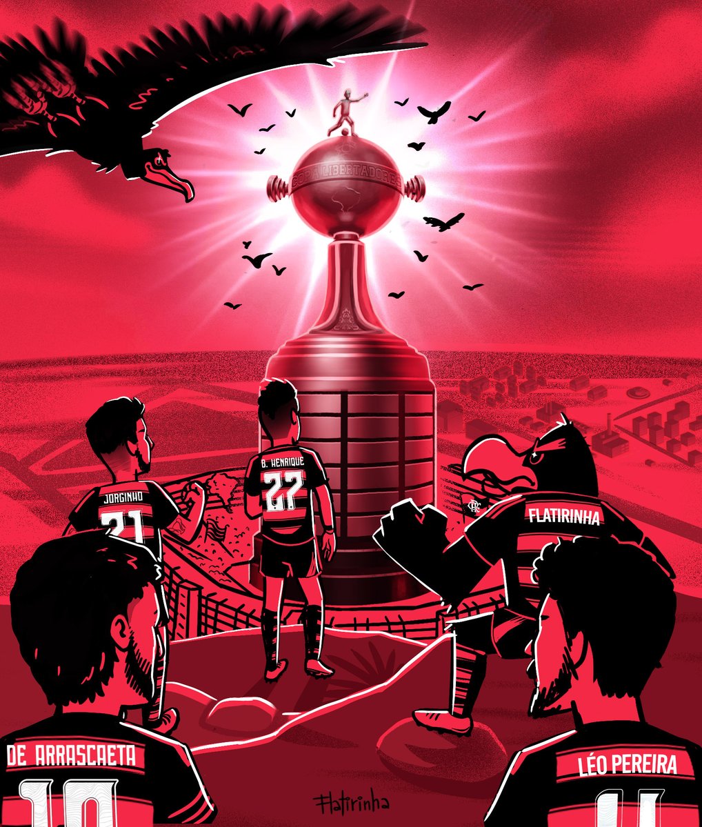 FlaTirinha's tweet image. É dia de decisão, é GUERRA pela #GloriaEterna

Queremos o Tetra e vamos todos juntos, por nós, pelos nossos, pelo Manto Sagrado!

Vamos #Flamengo