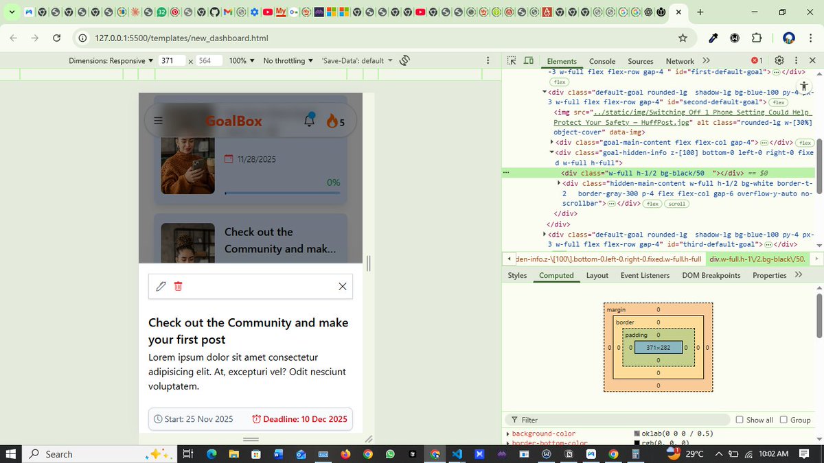 iom_future's tweet image. Day 58 of #100DaysOfCode 

Moving to the fun part, adding functionalities 💃

Learnt about event delegation...

Also watched a web design tutorial on 
Color theory 

#buildInPublic #frontEndDev #UI #webDesign #devJourney #colorTheory