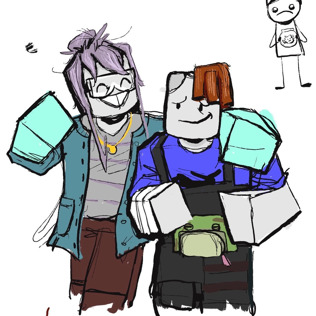 reamnosart's tweet image. Hi I designed Jessie for #FuelCrisisRoblox she’s really cool I think  🔥🔥🔥