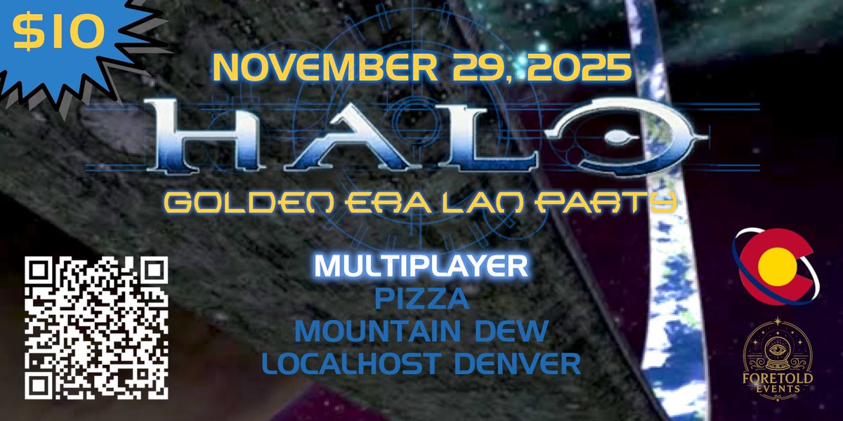 Tomorrow #Halo #Denver #LAN