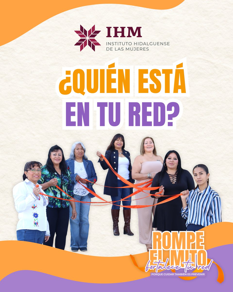 mujerhidalgo's tweet image. 🧵 ¿Quién está en tu red?
Te invitamos a hacer esta breve dinámica: piensa en las personas a quienes acudes cuando necesitas un consejo, un respiro, una escucha o un impulso para seguir. Nómbralas.