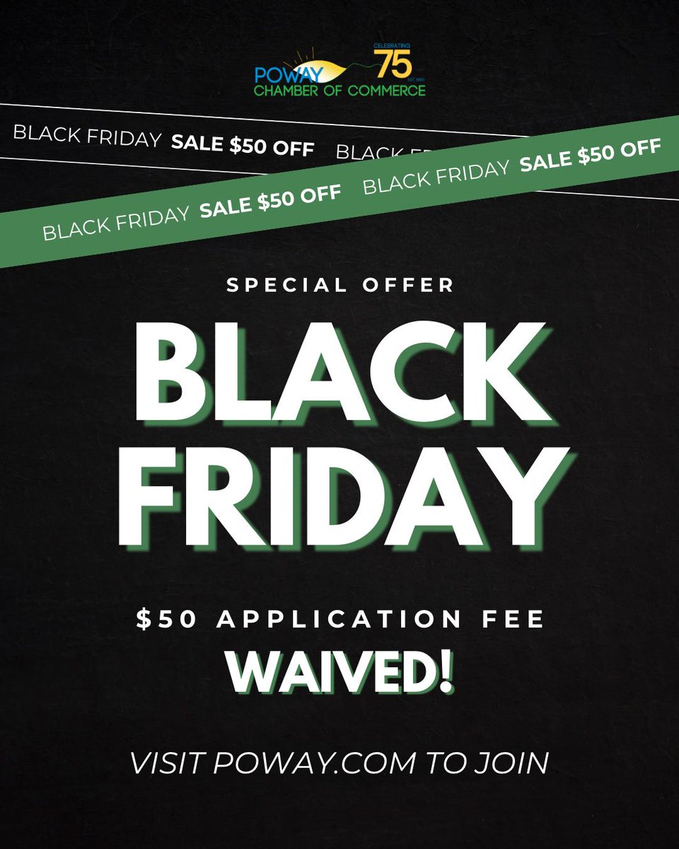 🚨 Black Friday Special: Unlock Growth for Your Business! 🚨

🗓️ Offer available from Thanksgiving (11/27) through Giving Tuesday (12/2). No promo code needed—your discount will apply automatically at Poway.com.