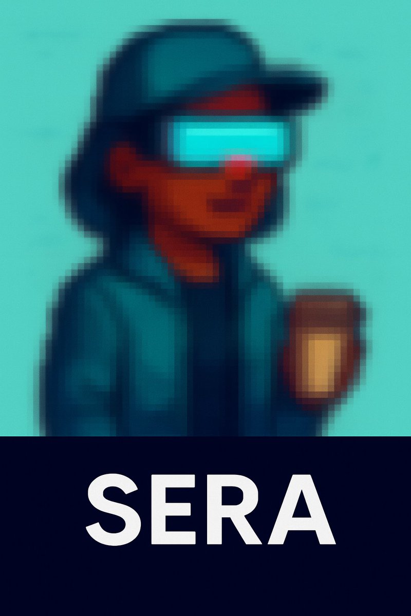 GaiaTechChron's tweet image. SERA — a 1/1 pixel avatar from the Artifex commons.

A grounded, everyday runner carrying early signals in our pixel world.
Looks familiar? Then it might be yours.

Opensea.io/gaiatech/listi…

#NFT #Web3pfp