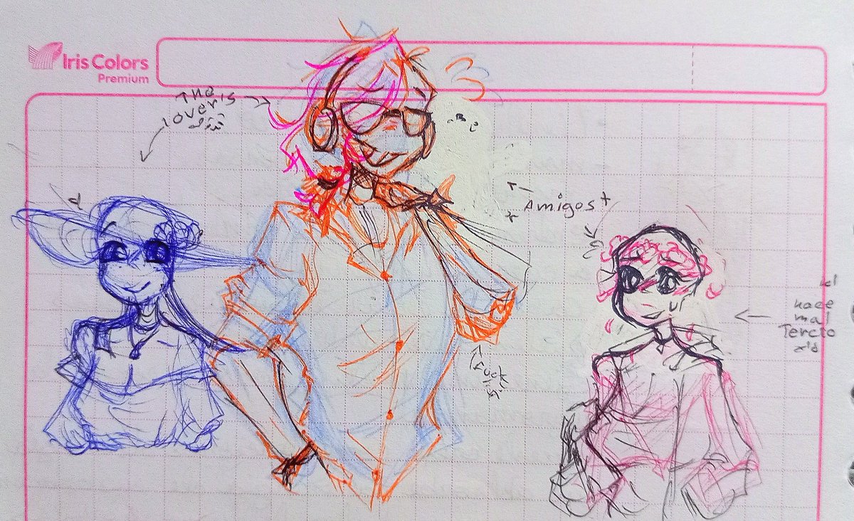 6Pumpkin_goat6's tweet photo. •{🪻Salida de amigos ✨}•
Me había imaginado una salida entre Spray, Ivy y Murik. En donde Spray y Ivy están saliendo y se encuentra con Murik (y por Spray deciden hacer una salida casual🤙) 

- los personajes le pertenece a @Underwent04✨

#Spraysans #Ivysans #Muriksans #myart https://t.co/C4et1fH361
