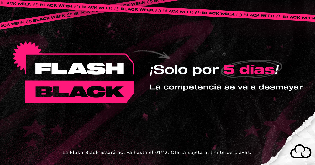 ¡Súper promos de la FLASH BLACK! 👇

🌟 FINAL FANTASY VII REMAKE INTERGRADE – 54% OFF

👑 Kingdom Come: Deliverance II – 60% OFF

💥 Lies of P – 60% OFF

😍 Hogwarts Legacy - 87% OFF

¡Y mucho más!

Por tiempo LIMITADO.

Accede a: ow.ly/TYFY50XzcV4