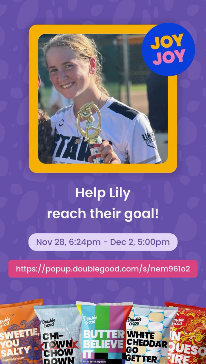 MA Stars Quinn is holding a popcorn fundraiser!! Support us with this link!! Any donations are appreciated!!! popup.doublegood.com/s/nem96102 

<a href="/Mastarsquinn/">MA Stars Fastpitch - 16u Quinn</a>