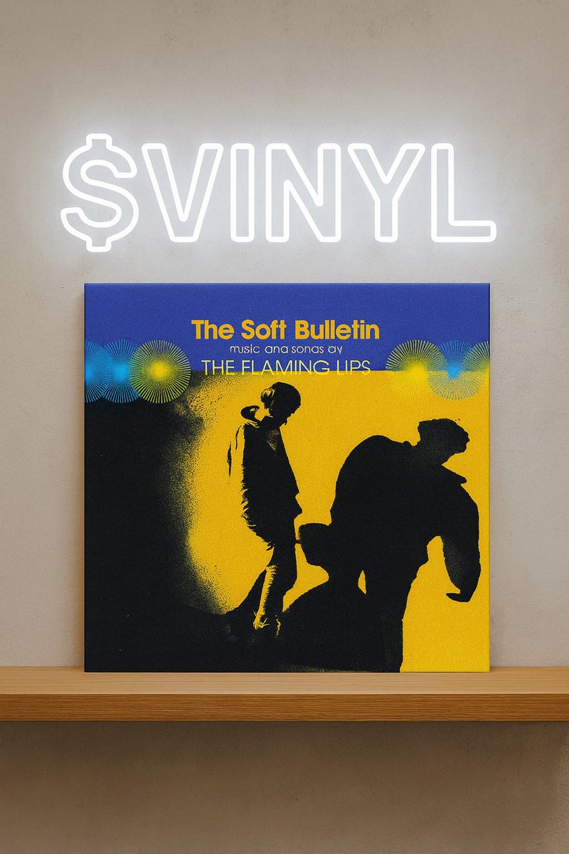 A symphony for the soul — The Soft Bulletin was made to float on $VINYL.

vinyl records cd cassette the flaming lips 90s solana memecoin skipspotify